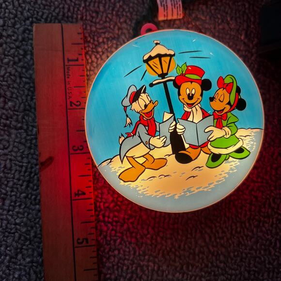 Disney Christmas Mickey Mouse Scrooge ornaments string indoor lights - Picture 6 of 9